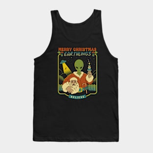 Martian on Holidays Tank Top